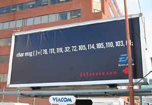 EA Canada billboard