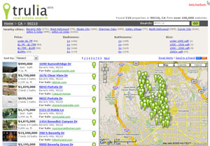 Trulia screenshot